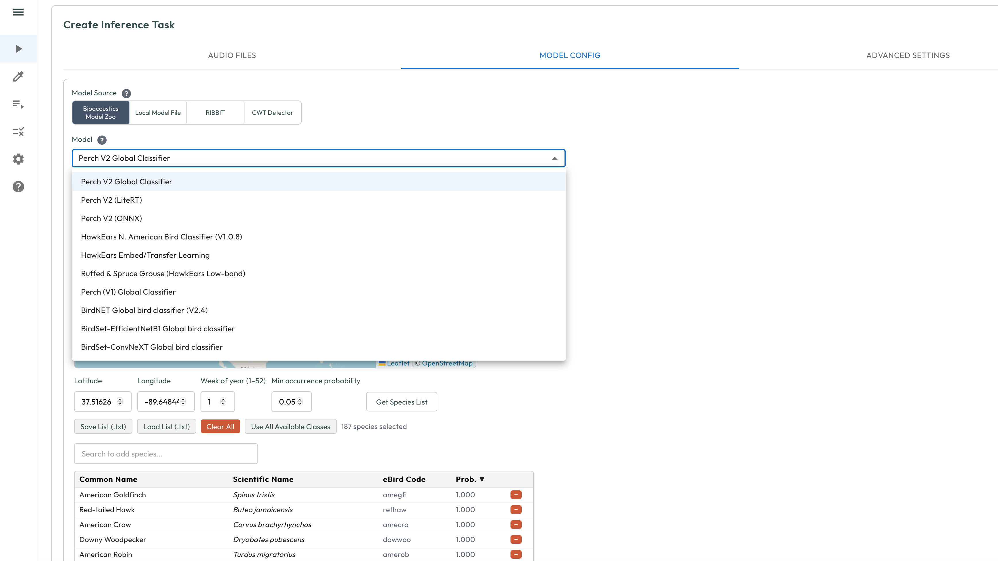 Dipper ML Classification screenshot